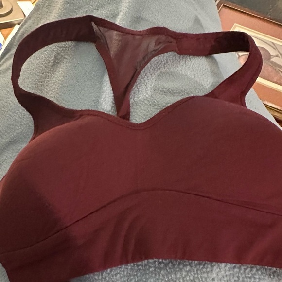 Lululemon Burgundy Sports Bra - Picture 1 of 2